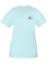 Simply Southern Turtle Tracker USA Flag T-Shirt