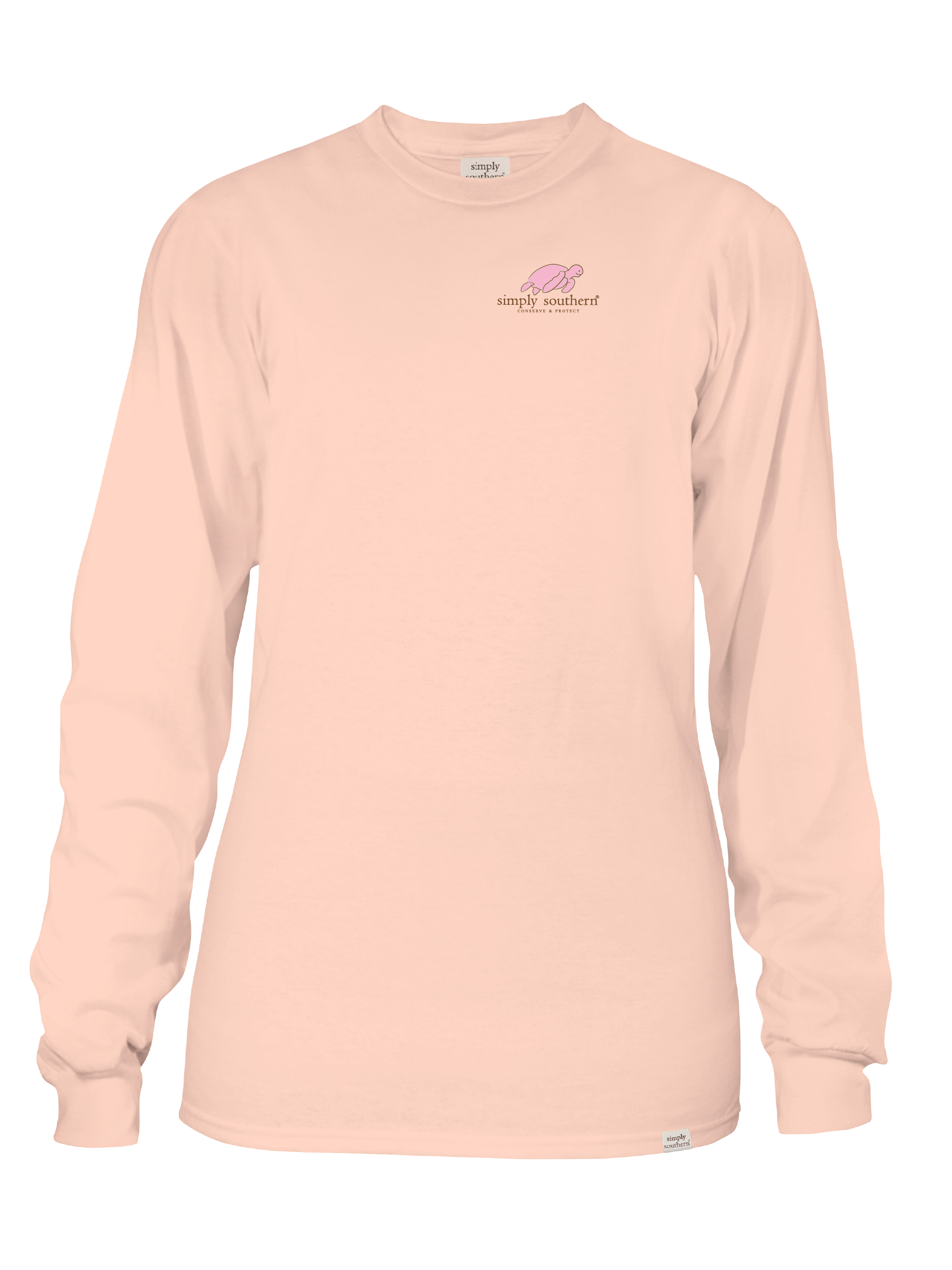 Simply Southern Turtle Tracker Happy Days Long Sleeve T-Shirt