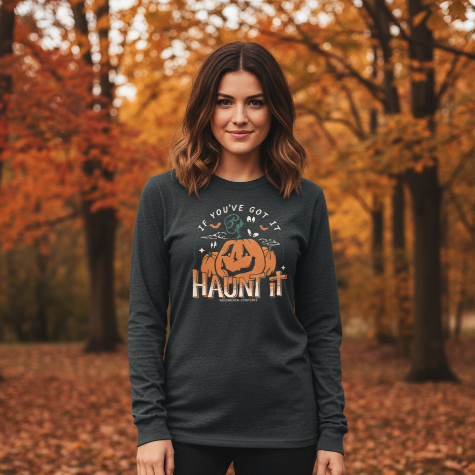 SALE Southern Couture Got It Haunt It Fall Soft Long Sleeve T-Shirt