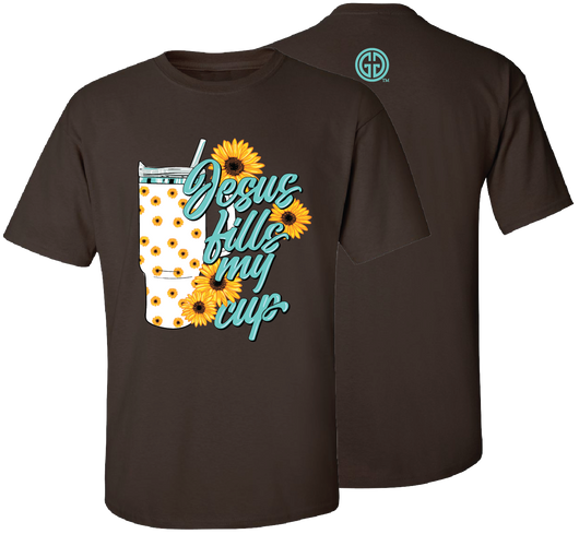 Girlie Girl Originals Jesus Fills My Cup T-Shirt