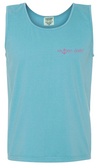 Southern Darlin Comfort Color Anchor Bow Chevron Bright Girlie T-Shirt Tank Top - SimplyCuteTees
