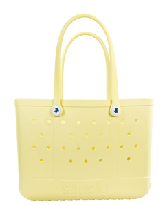 Simply Southern Solid Sun Yellow Beach Waterproof Washable Large