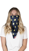 Simply Southern Preppy Lemons Protective Mask Cover
