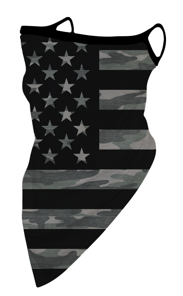 Simply Southern USA Camo Flag Protective Mask Cover