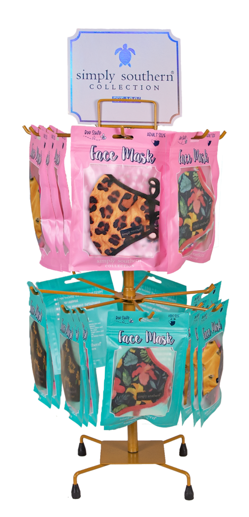 Simply Southern Preppy Leopard Protective Mask