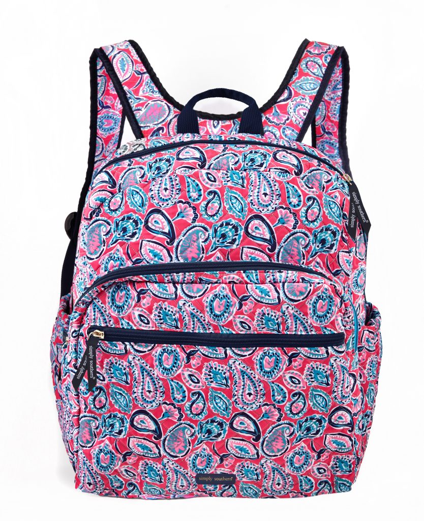 Simply Southern Preppy Paisley Utility Backpack Bag