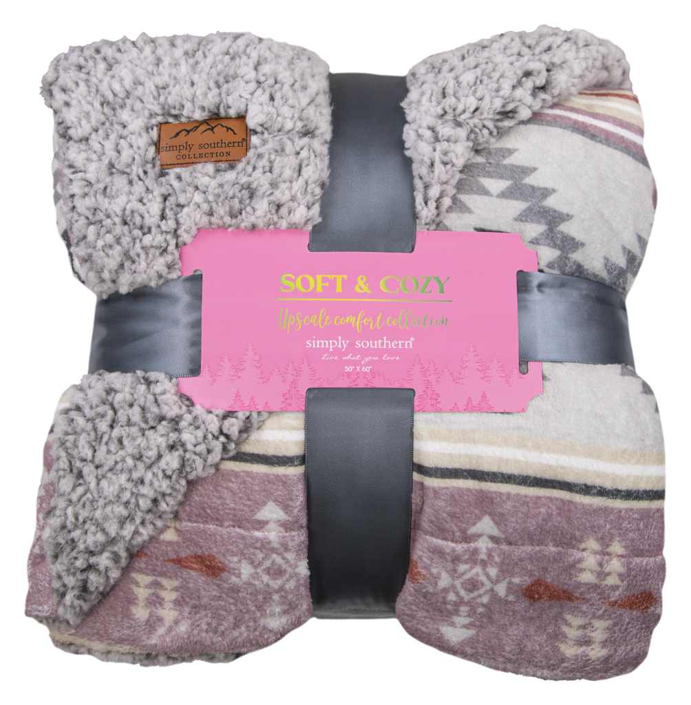 Simply Southern Ultra Soft Super Cozy 50 x 60 Blanket