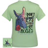 Girlie Girl Originals Preppy Eat Roses Donkey T Shirt