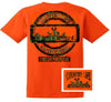 Country Life Outfitters Deer Southlands Hill Hunt Vintage Unisex Orange Bright T Shirt - SimplyCuteTees