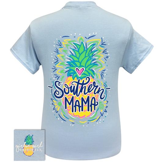Girlie Girl Originals Preppy Southern Mama Pineapple T Shirt