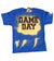 Game Day Leopard Bleached Dye Canvas Girlie T Shirt