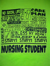 Southern Chics Funny Nurse Nursing Student Sweet Girlie Bright T Shirt