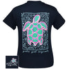 Girlie Girl Originals Preppy Sea Turtle Pattern T Shirt
