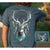 Country Life Preppy Feather Deer Dream T-Shirt