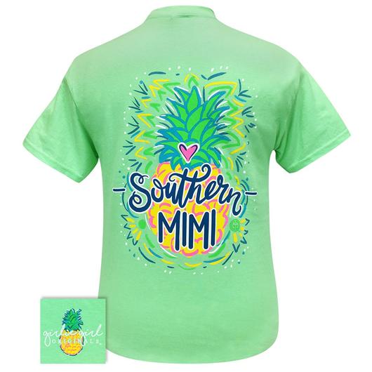 Girlie Girl Originals Preppy Southern Mimi Pineapple T Shirt