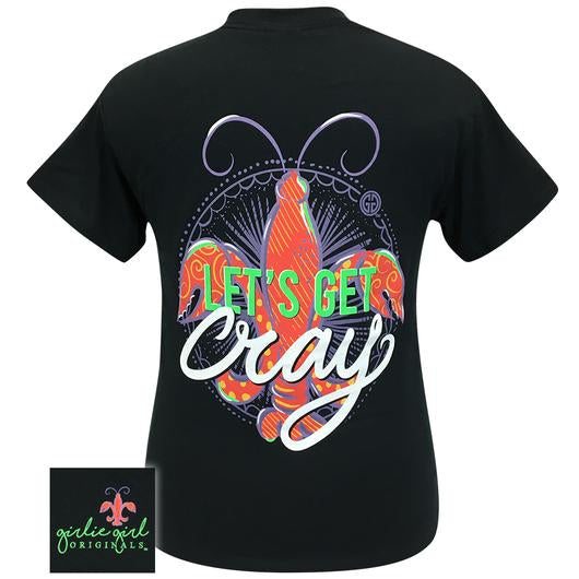 Girlie Girl Originals Preppy Let’s Get Cray Crawfish T Shirt