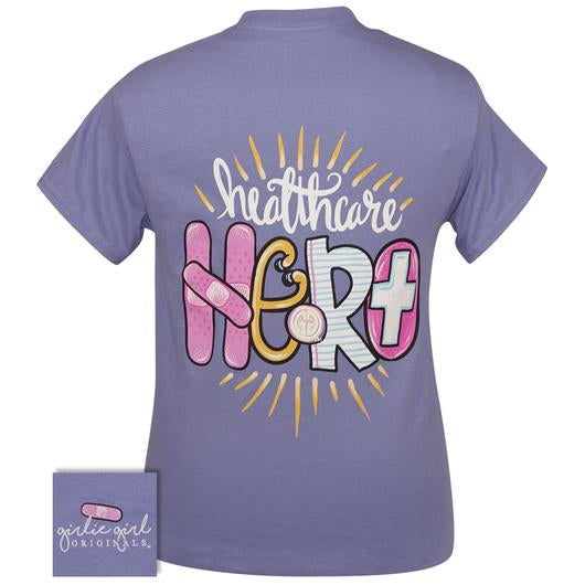 Girlie Girl Originals Preppy Healthcare Hero Nurse Doctor T-Shirt