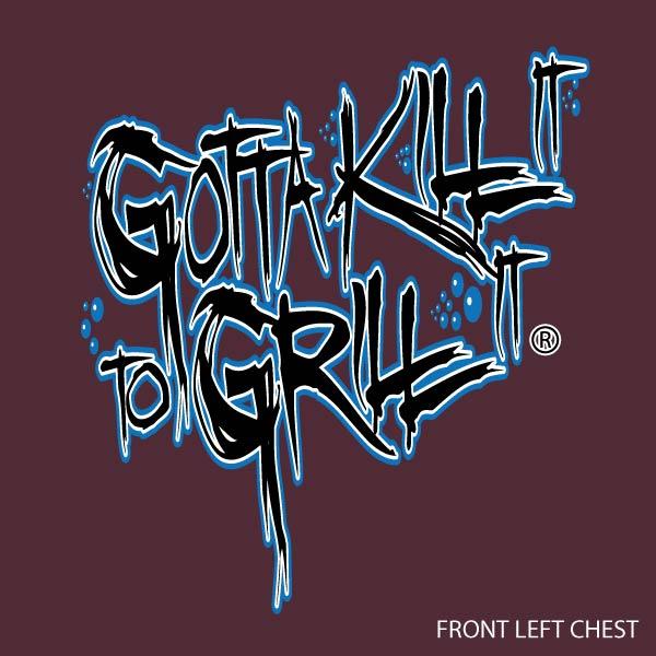 Gotta Kill It To Grill It Duck Lab Dog Unisex T-Shirt