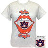 Girlie Girl Originals Preppy Auburn Lips T-Shirt