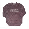 Girlie Girl Originals Logo Soft Sweatshirt Long Sleeves T Shirt