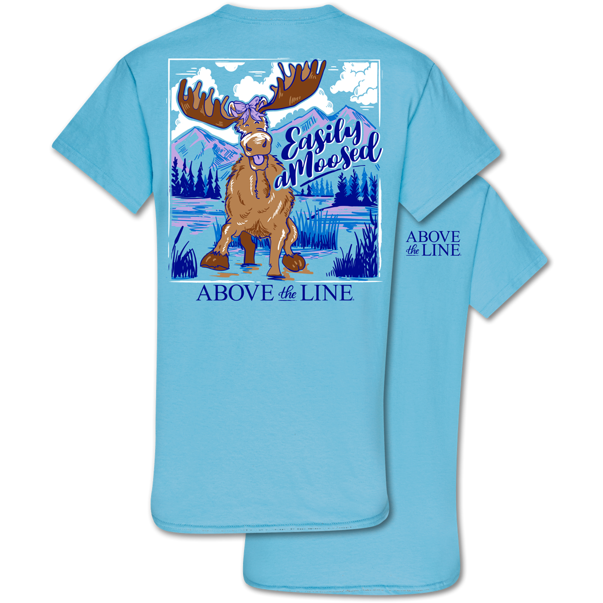 Couture Above The Line Collection Easily Amoosed Moose T-Shirt