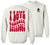 Georgia Bulldogs Love Long Sleeve Sweatshirt