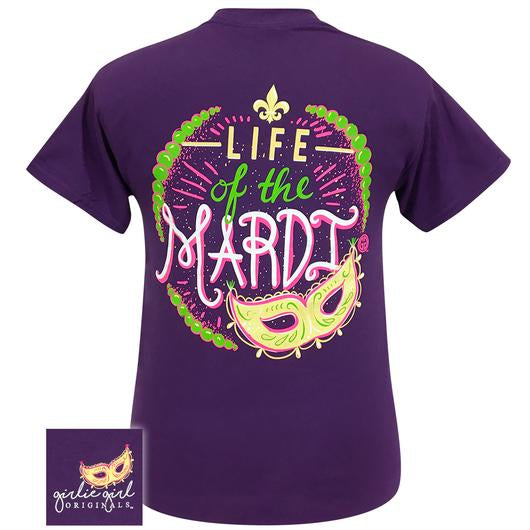 Girlie Girl Originals Preppy Life Of The Mardi Gras T-Shirt