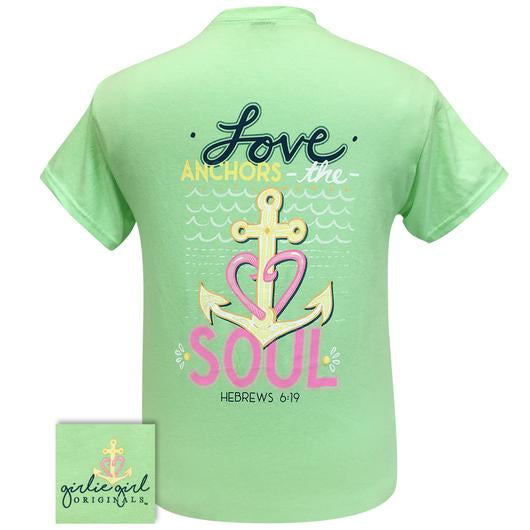 Girlie Girl Originals Preppy Love Anchors T-Shirt
