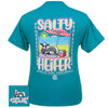 Girlie Girl Originals Salty Heifer Cow Beach T-Shirt