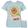Girlie Girl Lulu Mac Love More Sunflower Canvas T-Shirt