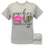 Girlie Girl Originals Preppy Pucker Up Buttercup Leopard Print T-Shirt