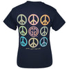 Girlie Girl Originals Peace Love T-Shirt