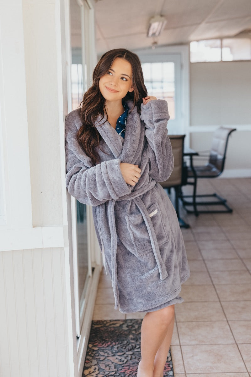 SALE Simply Southern Classic Plush Robe