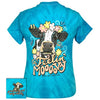 Girlie Girl Originals Feelin Moovy Cow Tie Dye T Shirt
