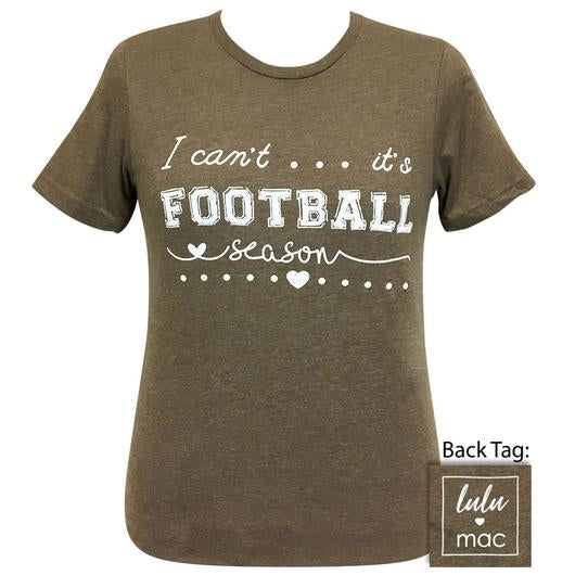 Girlie Girl Originals Lulu Mac It’s Football Season T-Shirt