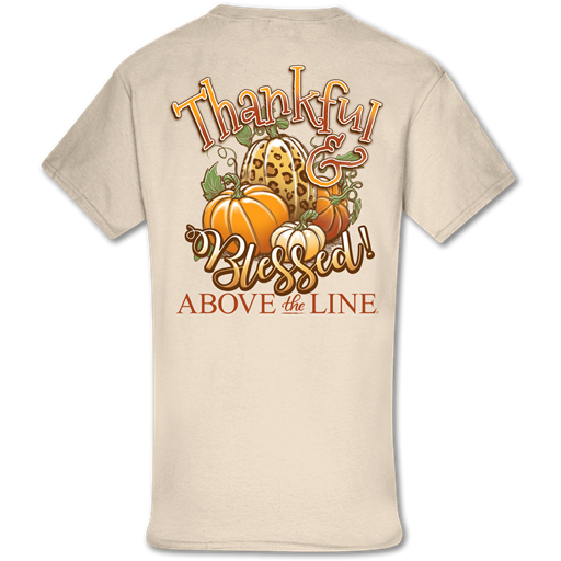 Couture Above The Line Classic Thankful & Blessed Fall T-Shirt