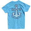 Bjaxx Anchor Holds Chevron Anchor Blue Christian Girlie Bright T Shirt - SimplyCuteTees