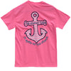 Bjaxx Anchor Holds Chevron Anchor Pink Christian Girlie Bright T Shirt - SimplyCuteTees