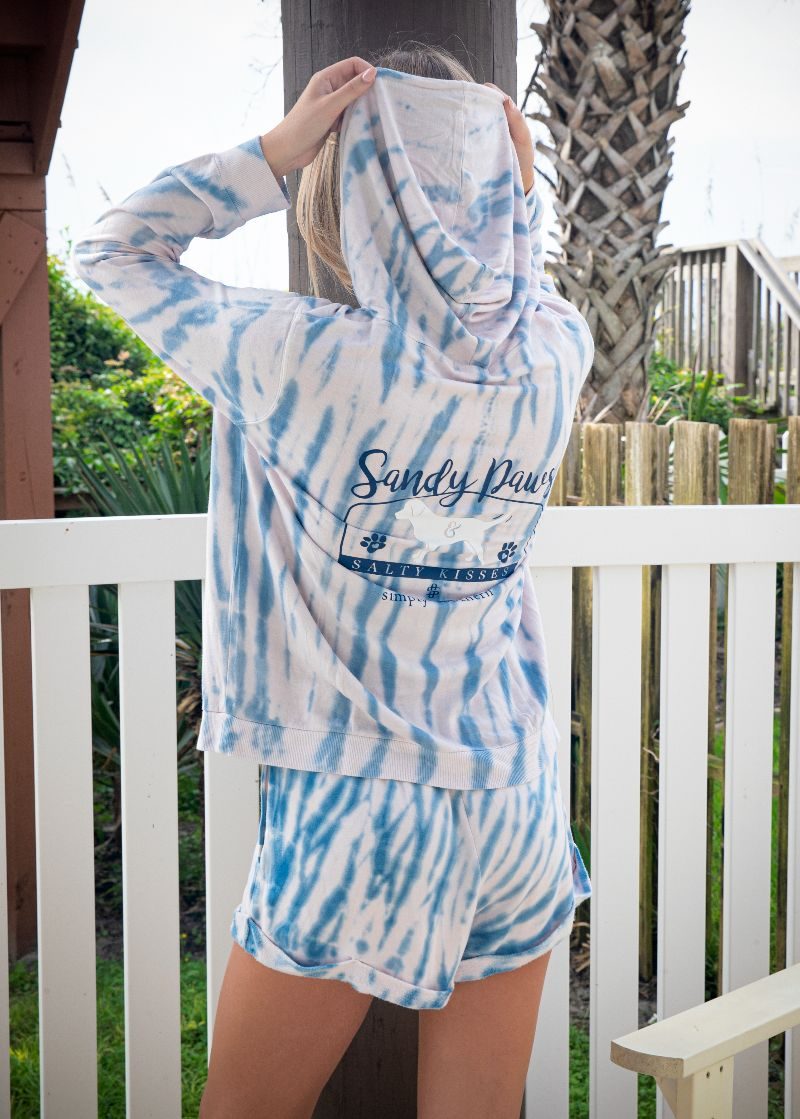 SALE Simply Southern Swirl Super Soft Long Sleeve Hoodie T-Shirt