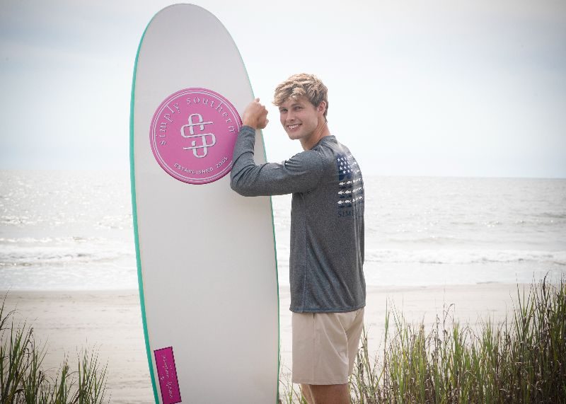 Simply Southern USA Fish Rash Guard Unisex Long Sleeve T-Shirt