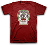 Kerusso Catch Up with Jesus Ketchup Christian Unisex Bright T Shirt - SimplyCuteTees