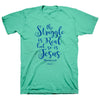 Kerusso The Struggle is Real Christian Romans 8:18 Bright T Shirt