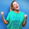 Kerusso The Struggle is Real Christian Romans 8:18 Bright T Shirt