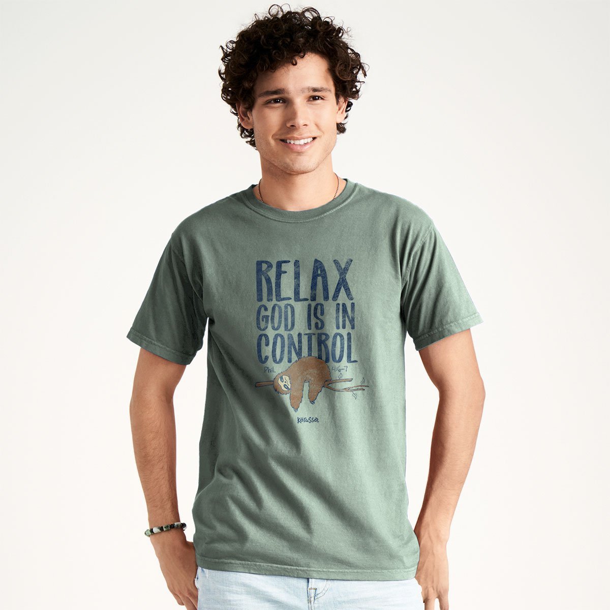 Kerusso Relax Sloth Christian Unisex T-Shirt