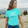 Kerusso Practice Social Distancing but Draw Nearer to the Lord Christian Bright T Shirt