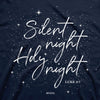 Kerusso Christmas Silent Night Holy Night T-Shirt