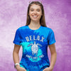 Kerusso Relax God&#39;s Got This Turtle Spiral Tie Dye Cherished Christian Bright Unisex T Shirt