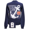 Auburn Tigers War Eagle Never Sink Anchor Bright Long Sleeves T Shirt - SimplyCuteTees