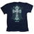 Cherished Girl Amazing Grace Cross Girlie Christian Bright T Shirt - SimplyCuteTees