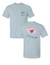 SALE Sassy Frass America the Beautiful Heart Bright T Shirt